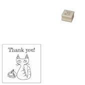 burros - kattestempel rubberstempel (Gestempeld)