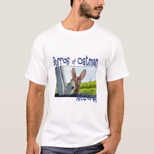 Burros of Oatman, Arizona T-shirt (Voorkant)