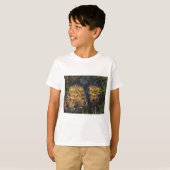 Burrowing Owls Cuddled in hun Burrow T-shirt (Voorkant volledig)