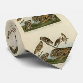 Burrowing Owls - van Audubon's Birds of America Stropdas (Opgerold)