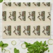 Burrowing Owls - van Audubon's Birds of America Theedoek (Gevouwen)