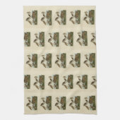 Burrowing Owls - van Audubon's Birds of America Theedoek (Verticaal)