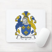 Burrows Family Crest Muismat (Met muis)