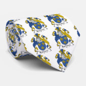 Burrows Family Crest Stropdas (Opgerold)