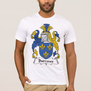 Burrows Family Crest T-shirt