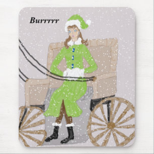 Burrrr Mousepad Hand Drawn Muismat