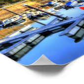 Burry Port East Inner Harbour Poster (Hoek)