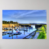 Burry Port East Inner Harbour Poster (Voorkant)