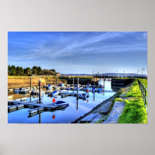 Burry Port East Inner Harbour Poster (Voorkant)