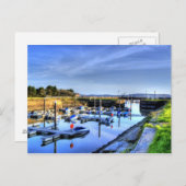 Burry Port Inner Harbour Briefkaart (Voorkant / Achterkant)