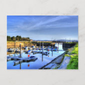 Burry Port Inner Harbour Briefkaart (Voorkant)