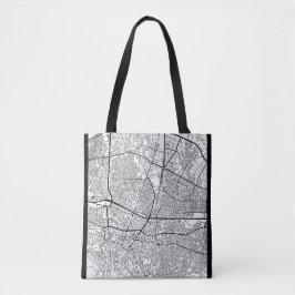 Bursa Turkije Kaart Tote Bag