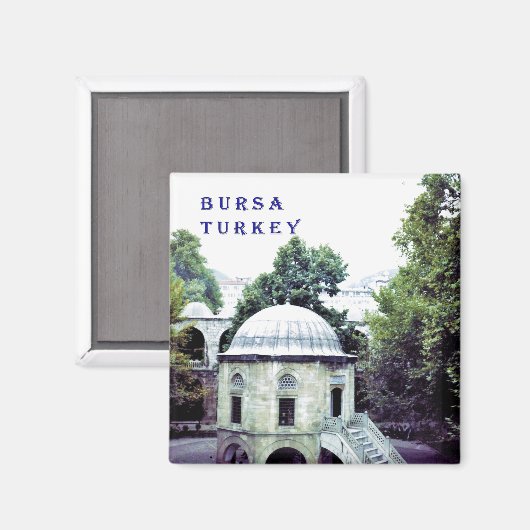 Bursa, Turkije Magneet (Voorkant / Achterkant)