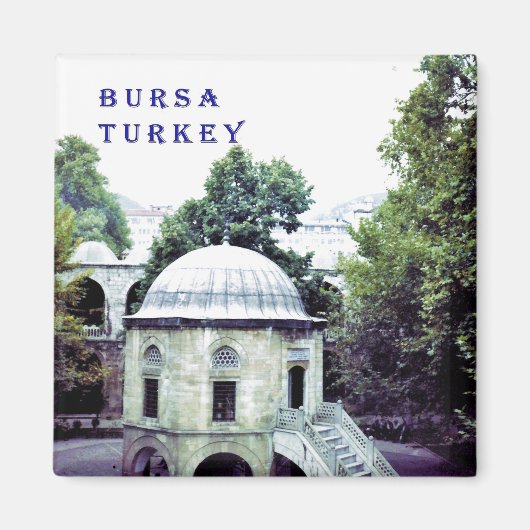 Bursa, Turkije Magneet (Voorkant)