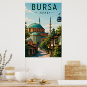 Bursa Turkije Ottomaanse Erfgoed Uludag Berg Poster (Keuken)