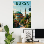 Bursa Turkije Ottomaanse Erfgoed Uludag Berg Poster (Thuiskantoor)