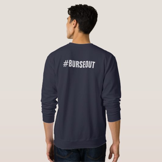 burseout sweatshirt (Achterkant volledig)