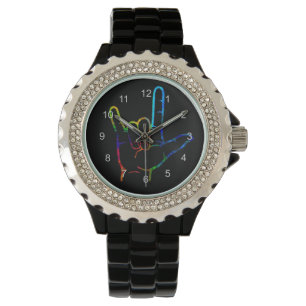 Burst ASL I Love You Watch Horloge
