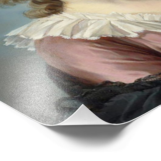 Burst Bubble Gum Diva II Foto Afdruk (Hoek)