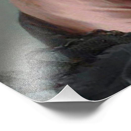 Burst Bubble Gum Diva II Foto Afdruk (Hoek)