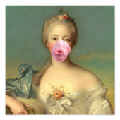 Burst Bubble Gum Diva III Foto Afdruk (Voorkant)