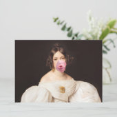 Burst Bubble Gum Diva Kaart (Staand voorkant)