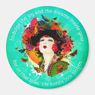 Burst in Bloom Magneet