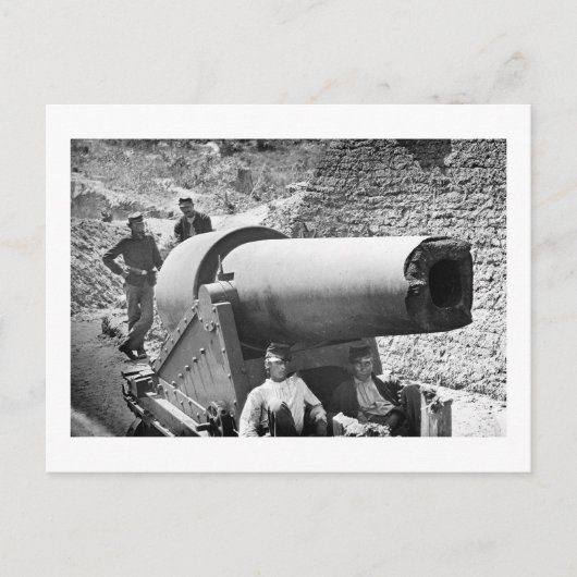 Burst Muzzle, 1863 Briefkaart (Voorkant)