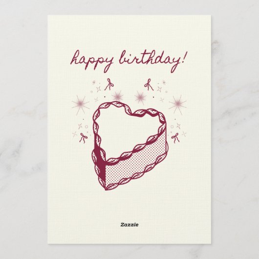 Burst of Fun – Editable Birthday Party Invitation Kaart (Achterkant)