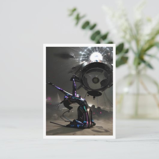 Burst of Joy Briefkaart (Staand voorkant)