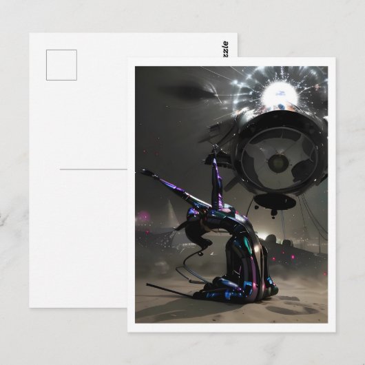 Burst of Joy Briefkaart (Voorkant / Achterkant)