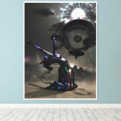 Burst of Joy Canvas Afdruk (Insitu (Houten vloer))