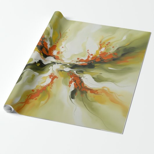 Burst of Light and Motion Cadeaupapier (Uitgerold)