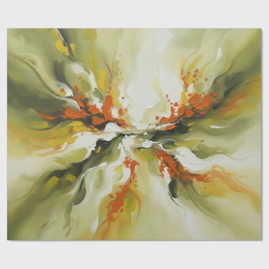 Burst of Light and Motion Cadeaupapier (Vlak)