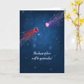 Burst of Love - Valentijnsdag7 Kaart (Gele Bloem)