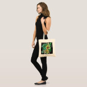 Burst of Tickseed Tote Bag (Voorkant (model))