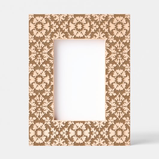 Burst Toile Pattern geëtste Lijsten Gegraveerde Lijstjes (Voorkant)