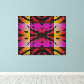 Burst van Black Hills Goud Ingewikkeld Canvas Afdruk (Insitu (Houten vloer))