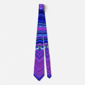 ~ Burst van Blue ~ Fractal Design ~ Original ~ ~ Stropdas (Voorkant)