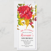 Burst van de Rode Uitnodiging (Voorkant)