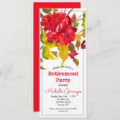 Burst van de Rode Uitnodiging (Voorkant / Achterkant)