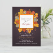 Burst van de Uitnodiging van de Kleur (Staand voorkant)