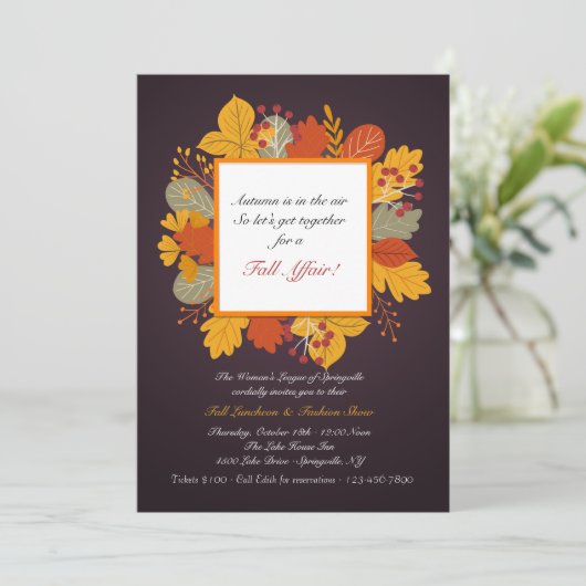 Burst van de Uitnodiging van de Kleur (Staand voorkant)