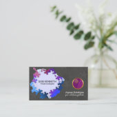 Burst van Jigzaag Puzzle Light Private Investigato Visitekaartje (Staand voorkant)