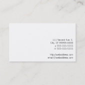 Burst Visitekaartje (Achterkant)