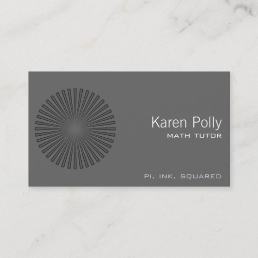 Burst Visitekaartje (Voorkant)