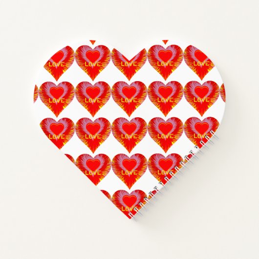 Bursting Heart Notitieboek (Achterkant)