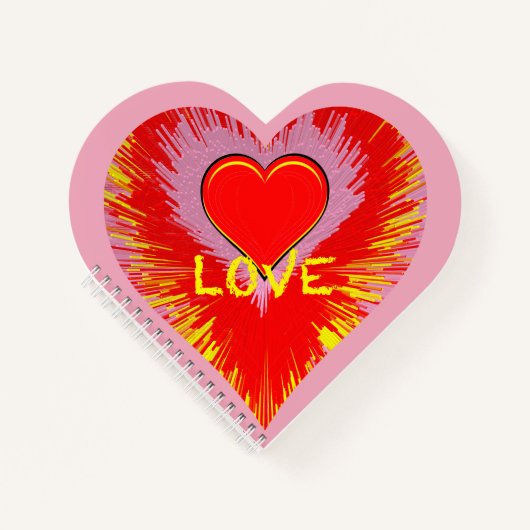 Bursting Heart Notitieboek (Voorkant)