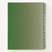 Bursting Seedpod-Notitieboek Notitieboek (Achterkant)