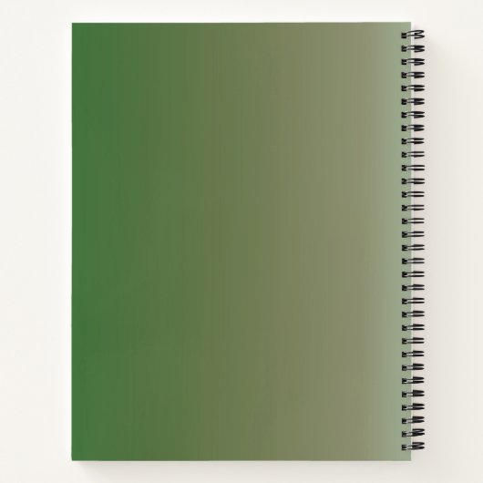 Bursting Seedpod-Notitieboek Notitieboek (Achterkant)